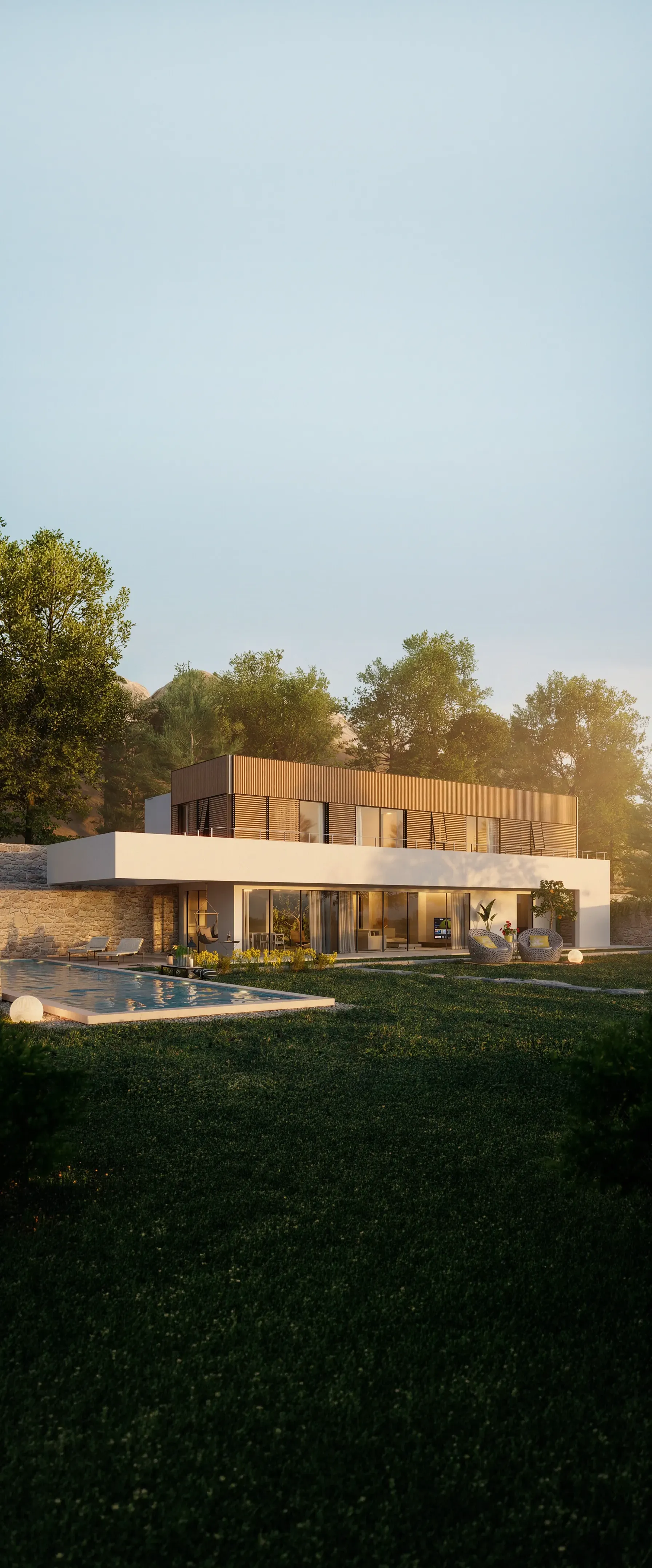 Nora Aria deniz manzaralı villa