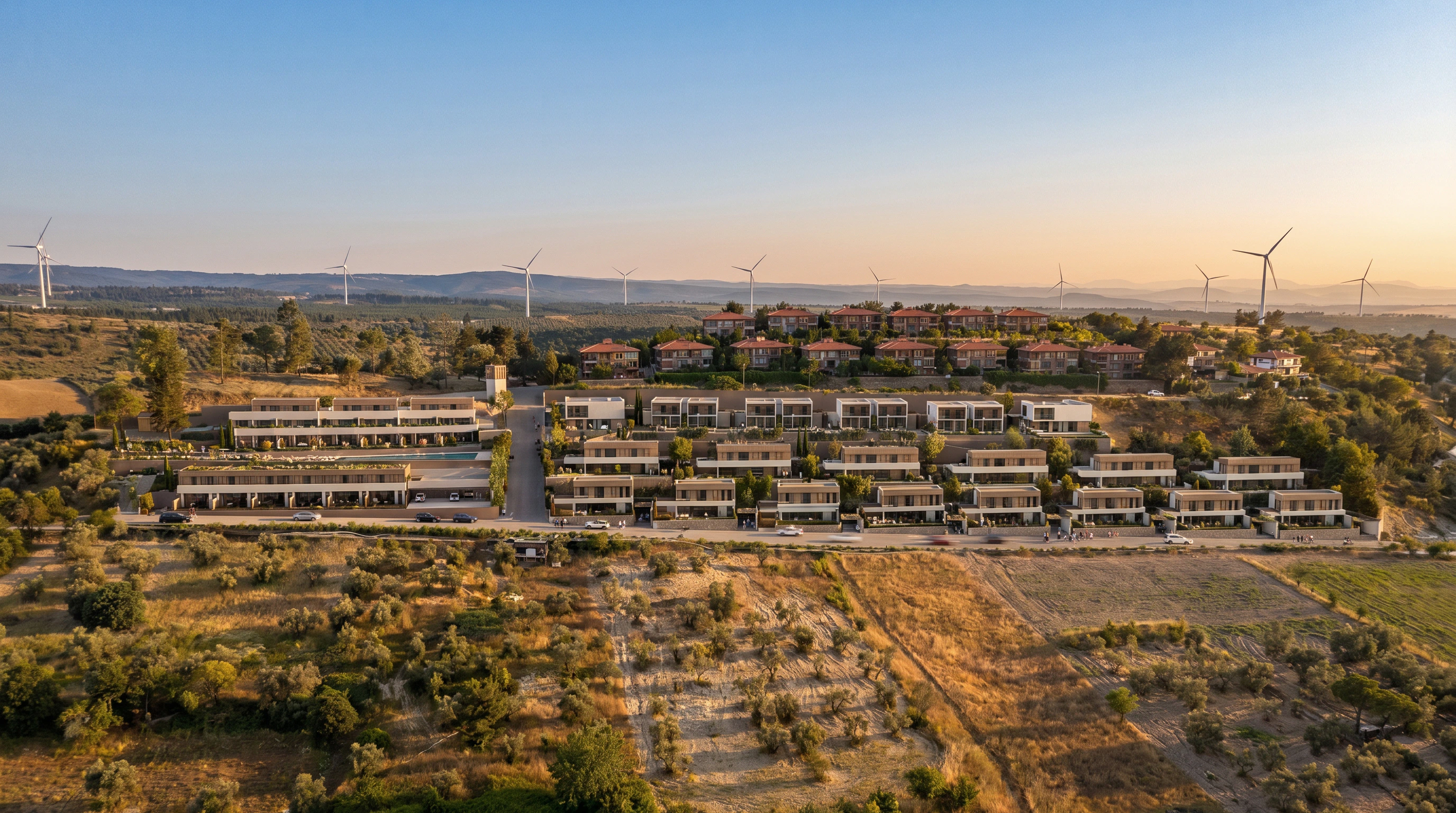 Nora Aria vaziyet planı ve tipoloji yerleşimi